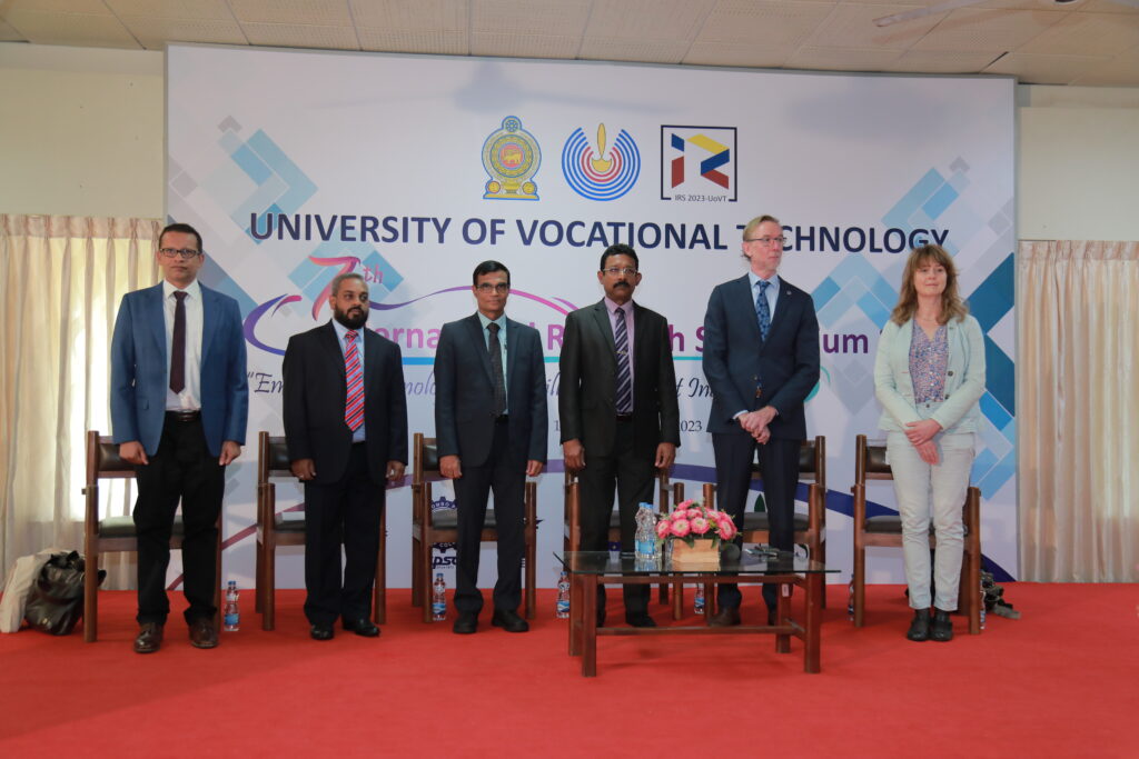 Guests of Research Symposium 2023 at University of Vocational Technology