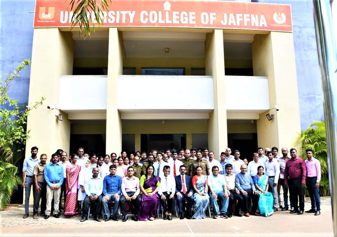 A Group Photo of Workshop - Jaffna