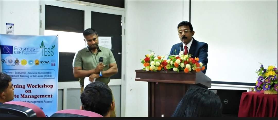 Speech by the VC at the Workshop - Jaffna